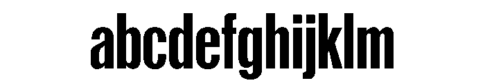 Reformationv01 CondensedExtrabold Instance FONT
