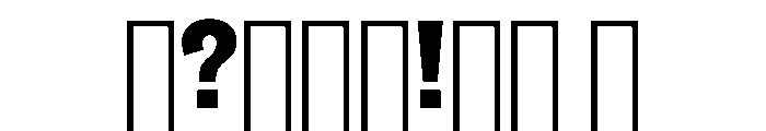 Reformationv01 Extrabold Instance Font OTHER CHARS