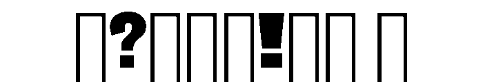 Reformationv01 ExtrawideBlack Instance Font OTHER CHARS