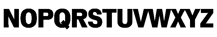 Reformationv01 NarrowBlack Instance Font UPPERCASE