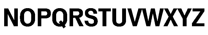 Reformationv01 NarrowBold Instance Font UPPERCASE