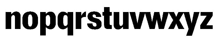 Reformationv01 NarrowExtrabold Instance Font LOWERCASE