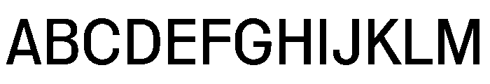 Reformationv01 NarrowMedium Instance Font UPPERCASE