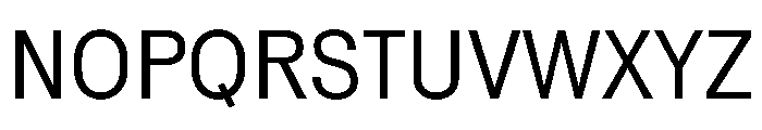 Reformationv01 NarrowRegular Instance Font UPPERCASE