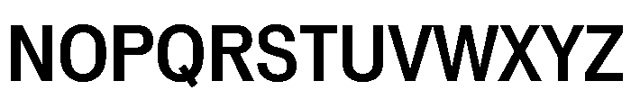 Reformationv01 NarrowSemibold Instance Font UPPERCASE