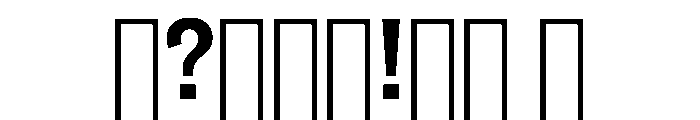 Reformationv01 Semibold Instance Font OTHER CHARS