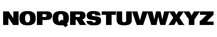Reformationv01 WideBlack Instance Font UPPERCASE