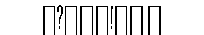 Reformationv0.1Compressed Medium Font OTHER CHARS