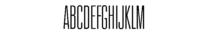 Reformationv0.1Compressed Regular Font UPPERCASE
