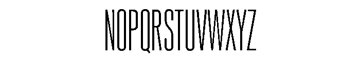 Reformationv0.1Compressed Regular Font UPPERCASE