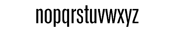 Reformationv0.1Condensed Medium Font LOWERCASE