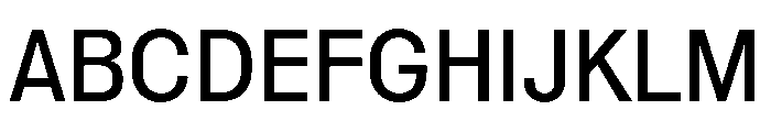 Reformationv0.1Narrow Medium Font UPPERCASE
