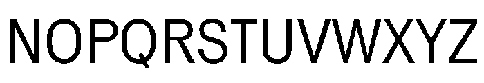 Reformationv0.1Narrow Regular Font UPPERCASE