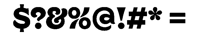 ReginaBlack Hilite0 Instance Font OTHER CHARS