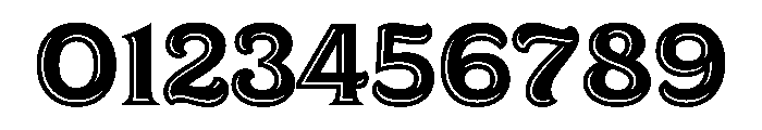ReginaBlack Hilite25 Instance Font OTHER CHARS