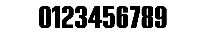 Reklame Bold Font OTHER CHARS