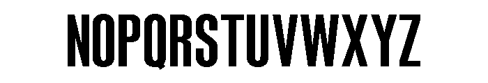 Reklame Medium Font UPPERCASE