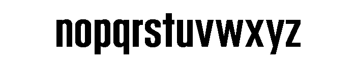 Reklame Medium Font LOWERCASE