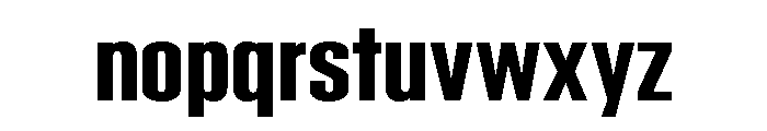 Reklame SemiBold Font LOWERCASE