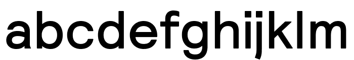 Relative Medium Font LOWERCASE