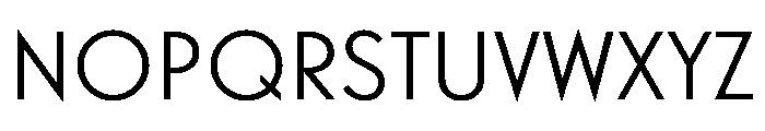 Relish Book Font UPPERCASE