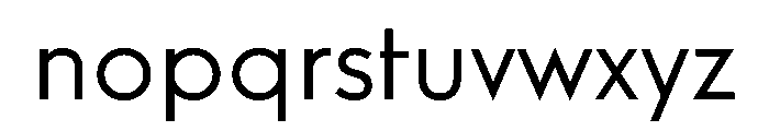Relish Book Font LOWERCASE