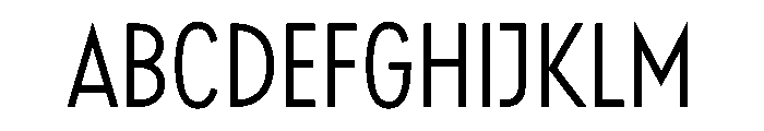 Relish CondensedBook Font UPPERCASE