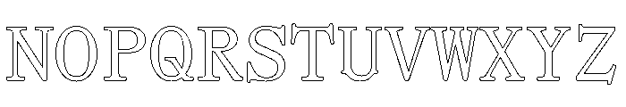 Remix A Mono Regular Webfont Font UPPERCASE