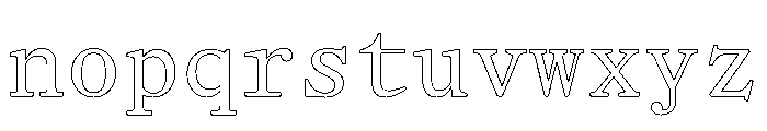 Remix A Mono Regular Webfont Font LOWERCASE