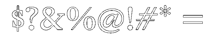 Remix A Regular Webfont Font OTHER CHARS