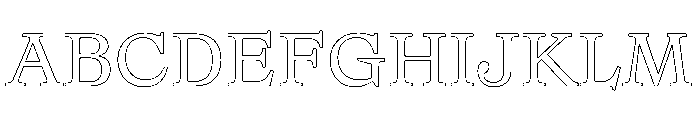 Remix A Regular Webfont Font UPPERCASE