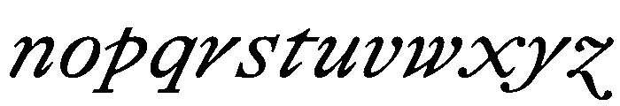 Remix B Italic Webfont F19f5452 Font LOWERCASE