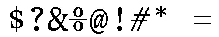 Remix B Mono Regular Webfont Font OTHER CHARS