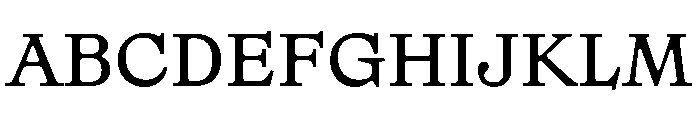 Remix B Regular Webfont Font UPPERCASE