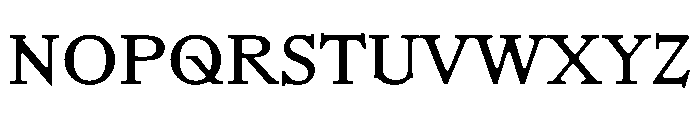 Remix B Regular Webfont Font UPPERCASE