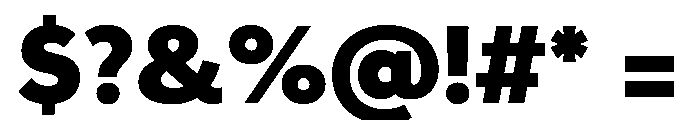 Remo Black Font OTHER CHARS