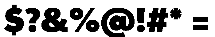 Remo Ultra Font OTHER CHARS