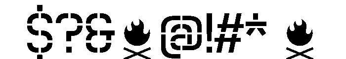 Remorker Regular Font OTHER CHARS