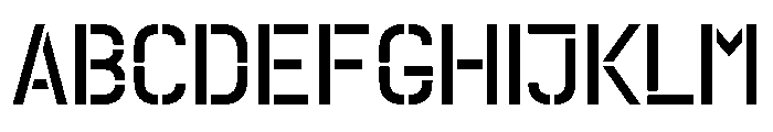 Remorker Regular Font UPPERCASE