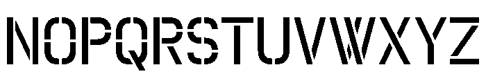 Remorker Regular Font UPPERCASE