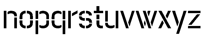 Remorker Regular Font LOWERCASE