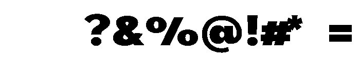 RenaGrotesk Black 5f7c5ec4 Font OTHER CHARS