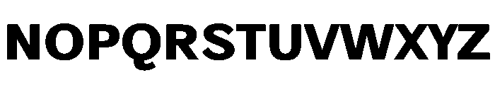 RenaGrotesk Bold Font UPPERCASE