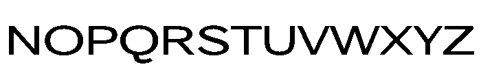 RenaGrotesk Extended Font UPPERCASE