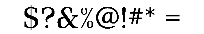 Renault Regular Font OTHER CHARS