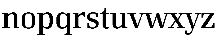 Renault Regular Font LOWERCASE