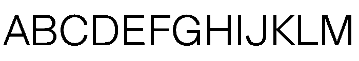 Renens2021 Light Font UPPERCASE