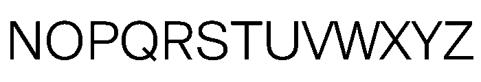 Renens2021 Light Font UPPERCASE