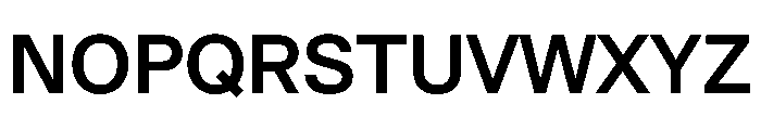 Renens2021 Medium Font UPPERCASE