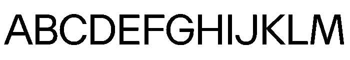 ReplaceSans0.012M Regular Font UPPERCASE